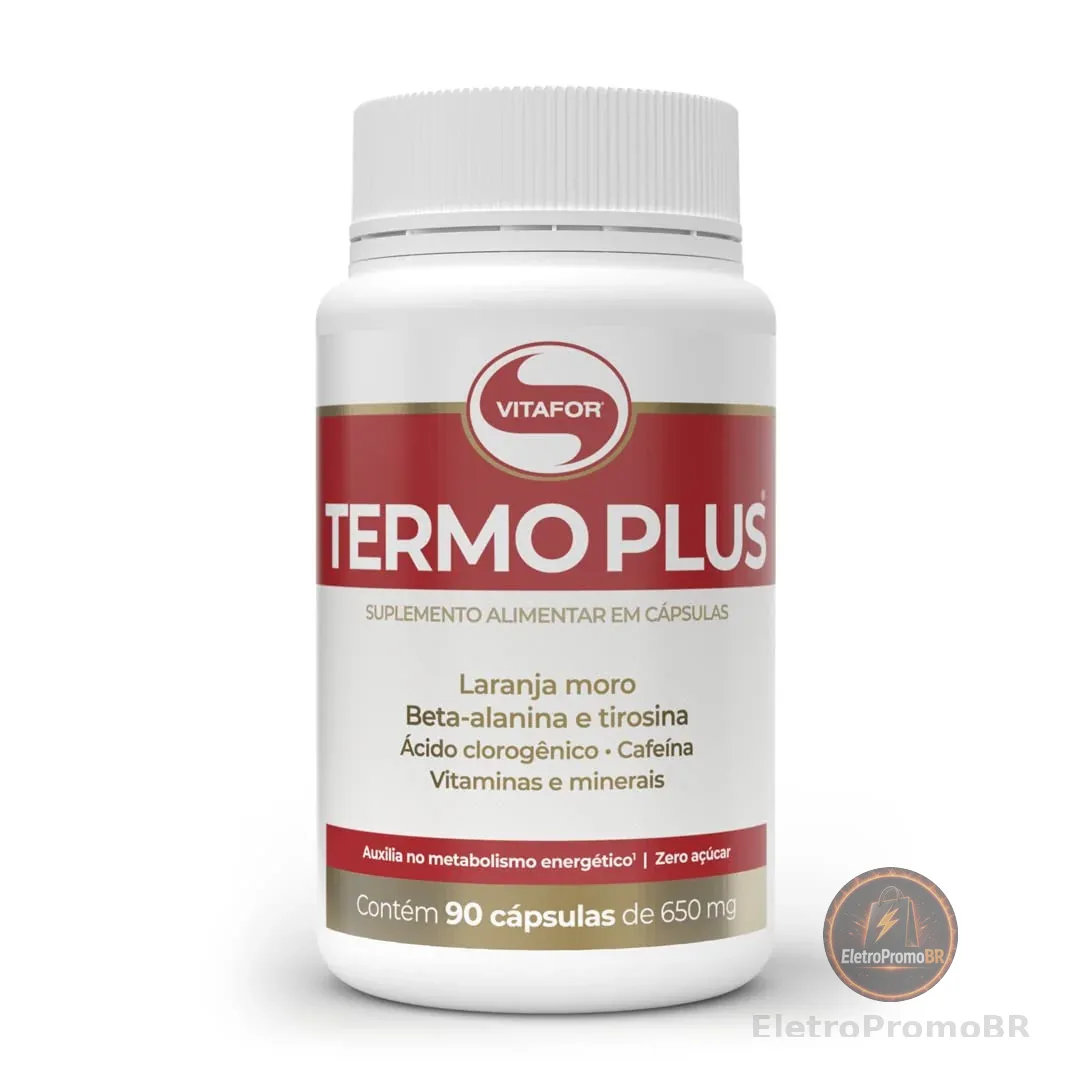 Termo Plus 650mg (90 caps), Único, VitaFor