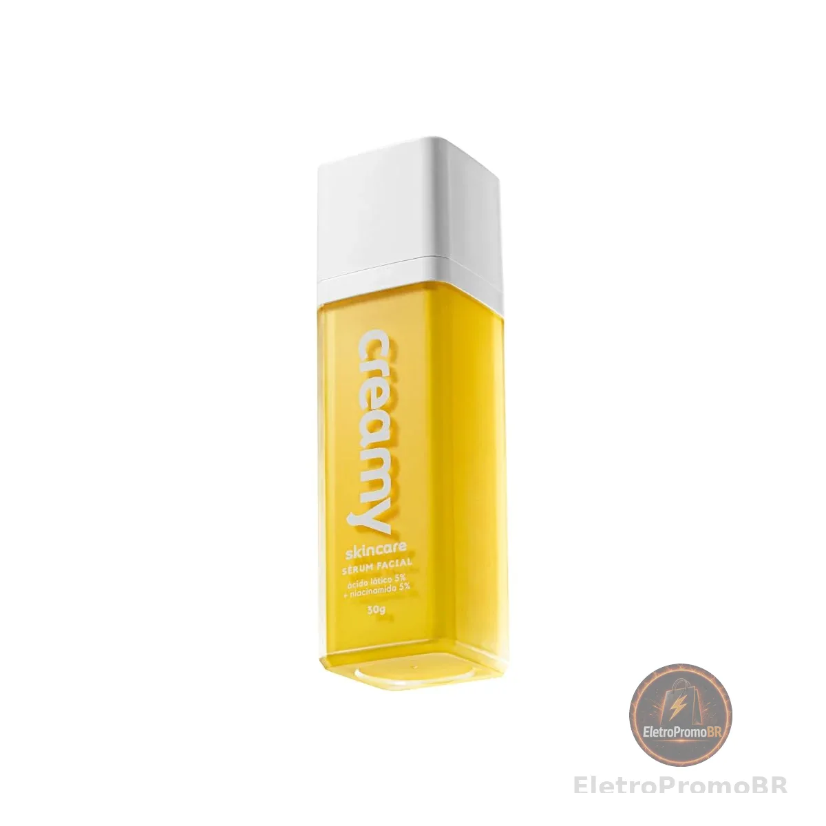 Creamy Skincare Ácido Lático 30g | Antiacne e Seborreguladora, Alto Poder Hidratante, Reduz Aparência dos Poros, Niacinamida | Todos os Tipos de Pele, Uso Noturno