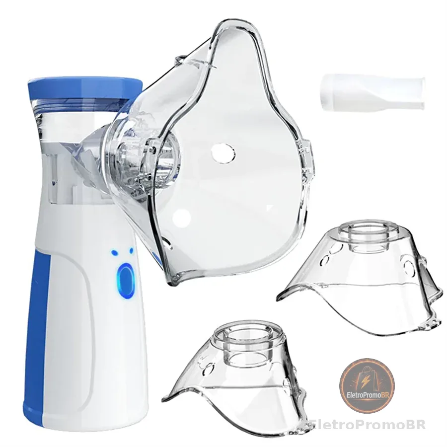 Nebulizador Máquina Portátil Nebulizadora Para Crianças Adultas Inalador De Asma Atomizador--3926