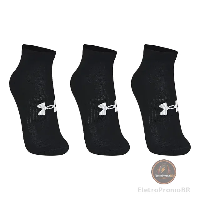 Meia De Treino Unissex Under Armour Core Cotton Locut - Paco