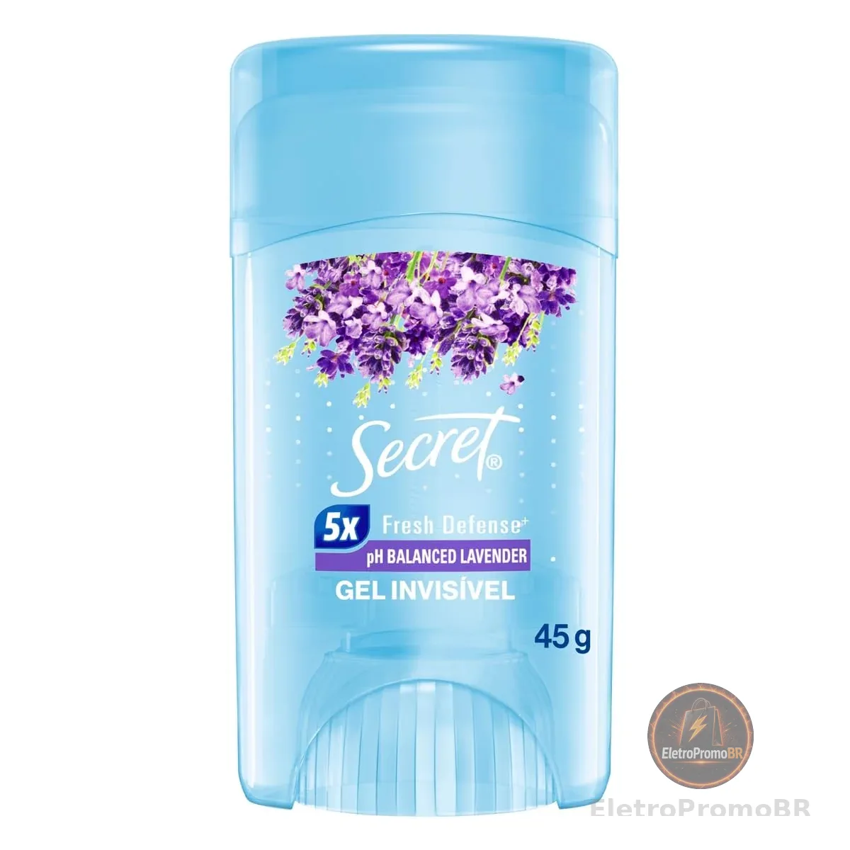 Secret Desodorante Antitranspirante em Gel Ph Balanced Lavender, Lavanda 45g