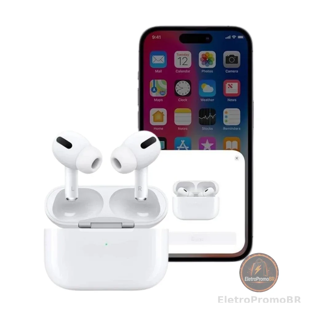 Fone de Ouvido Sem Fio Com Cancelamento De Ruído Bluetooth Pop-Up