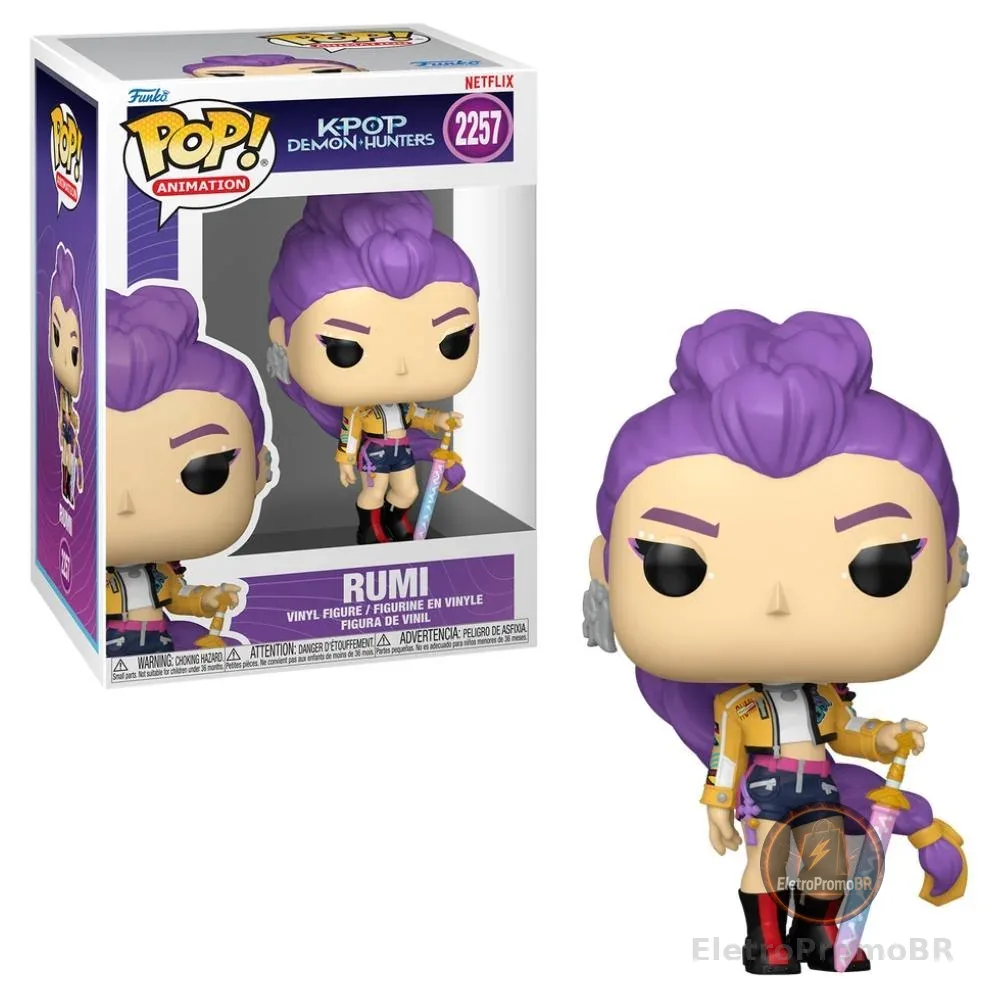 Boneco Funko Pop! Guerreiras do K-Pop - Rumi