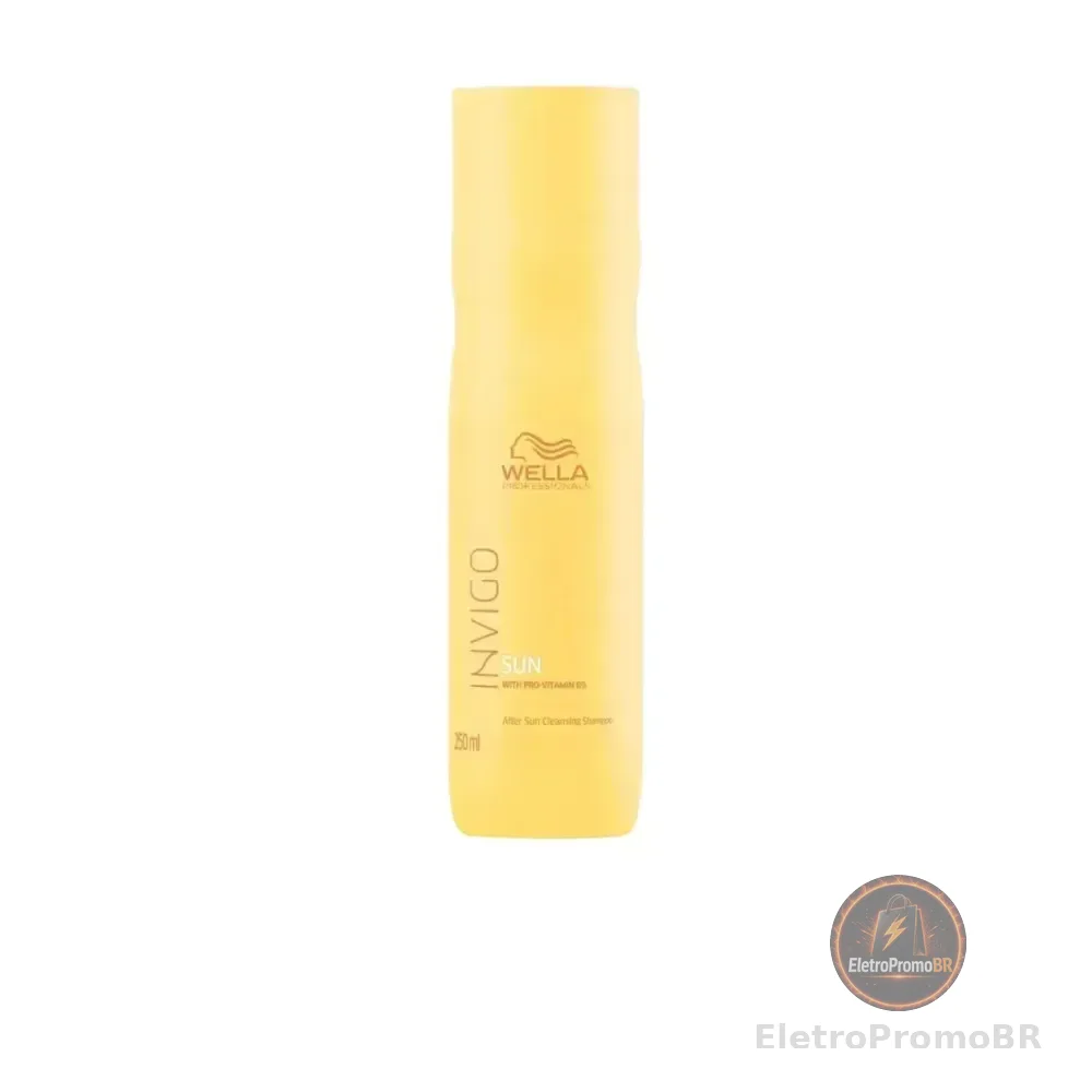 Shampoo 250ml Invigo Sun Cabelos Expostos Ao Sol Wella Profissional