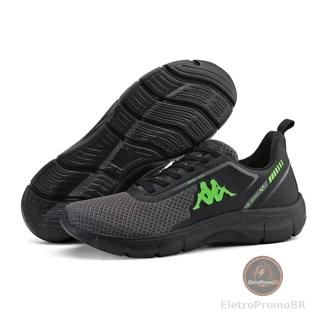 Tênis Kappa Run 200 Original Caminhada Academia
