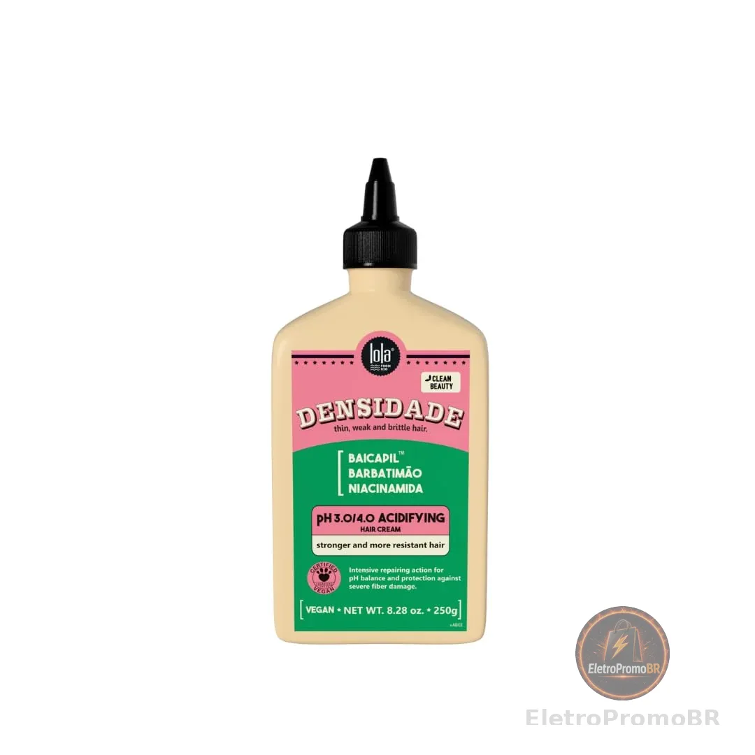 Densidade Acidificante Capilar 250g, Lola Cosmetics