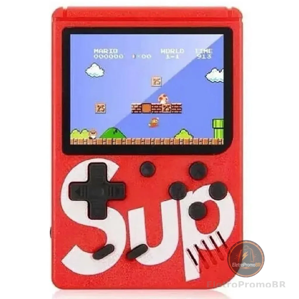 Mini Game Retrô Portatil Nintendo 400 Jogos Antigos Anos 80
