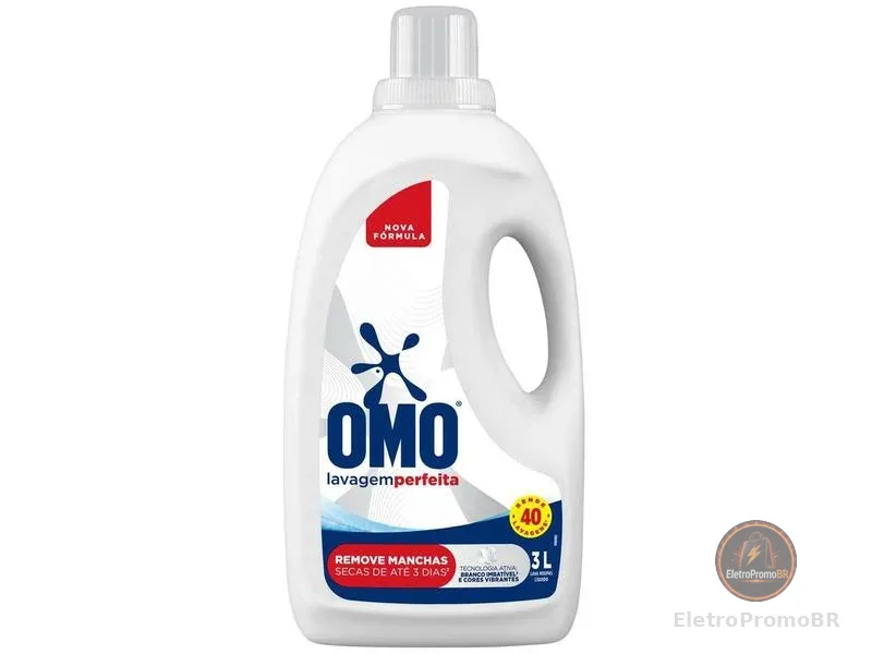 Sabão Líquido Omo Lavagem Perfeita 3L
