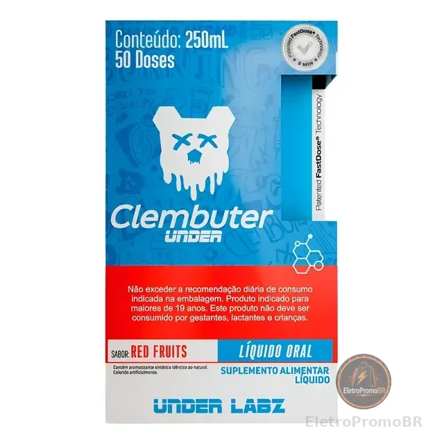 Clembuter Under Fast Dose Termogênico Cafeína Under Labz