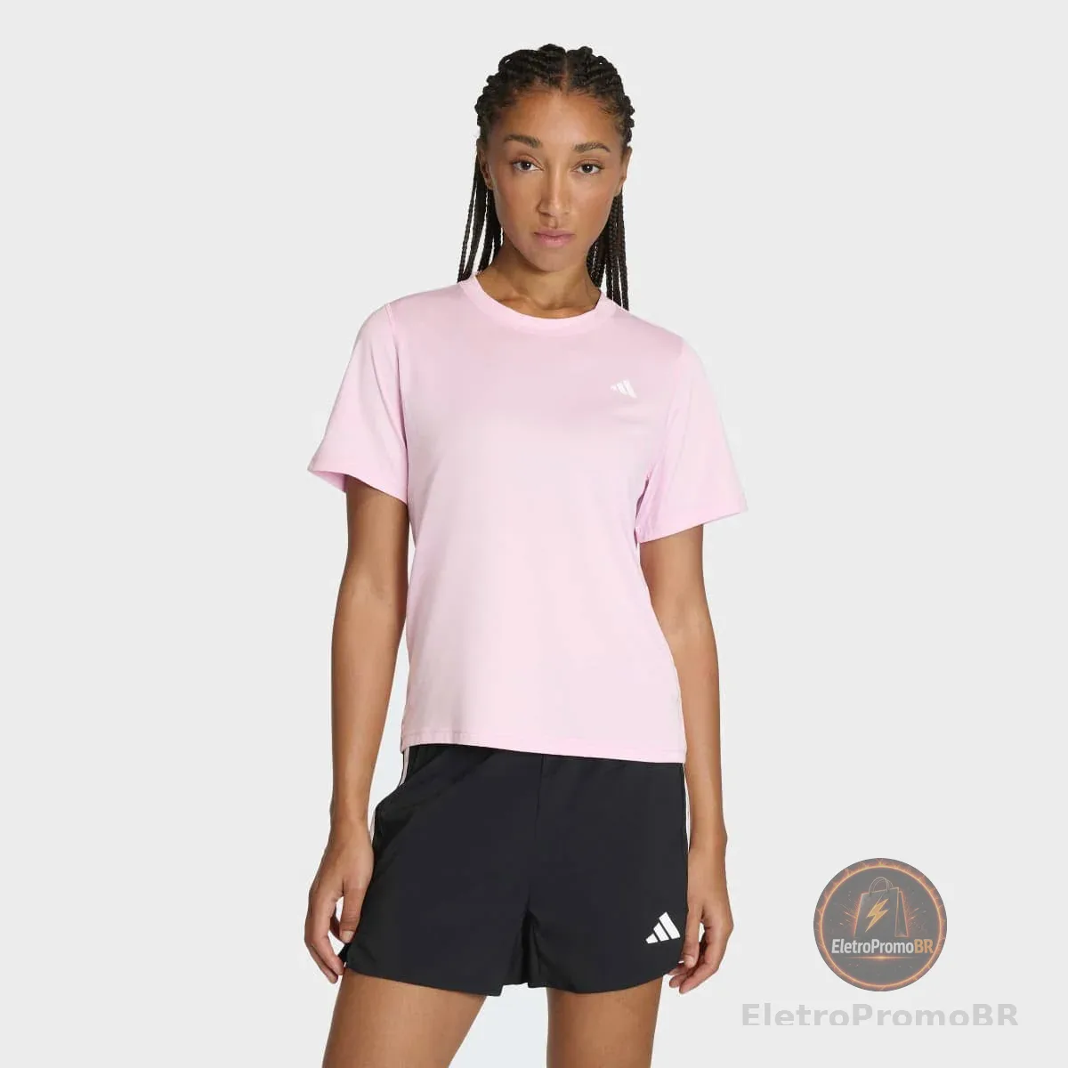 Camiseta Adidas We Min Crew Feminina