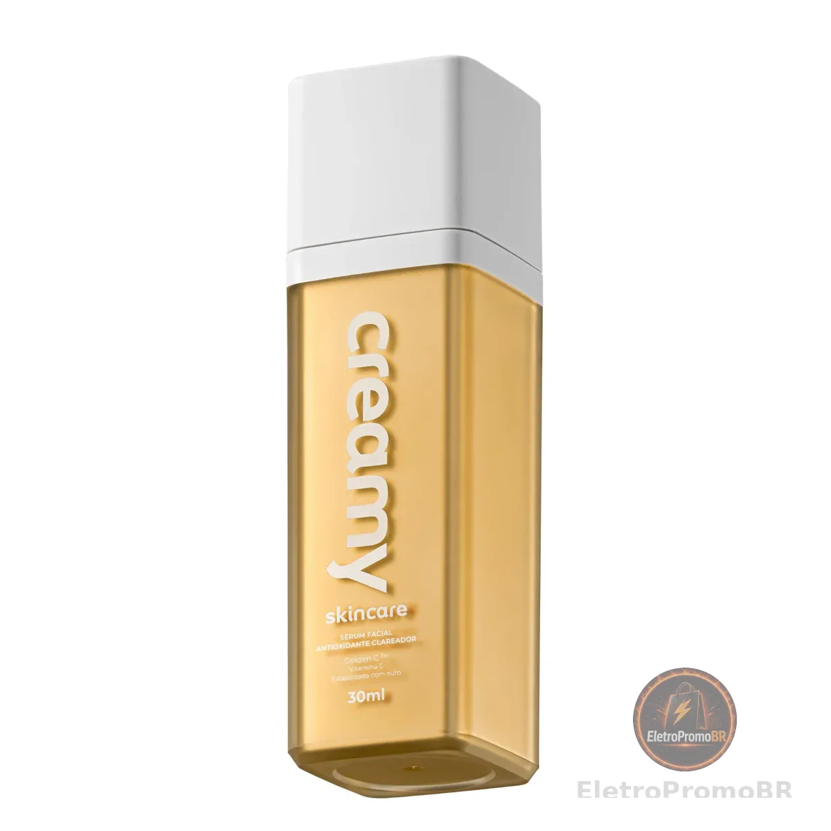 Creamy Skincare Vitamina C Gold 30g | Antioxidante, Clareador e Anti-Aging, Uniformiza o Tom, Ameniza Manchas | Todos os Tipos de Pele, Noite e Dia