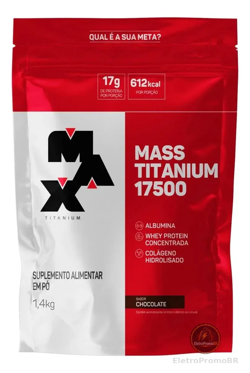 Mass Titanium (1,4Kg) - Sabor Chocolate