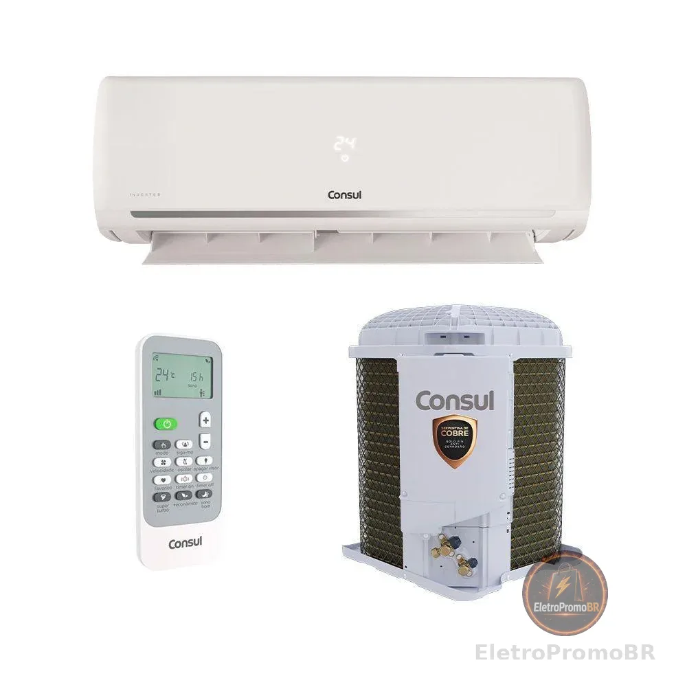 Ar Condicionado Consul Triple Inverter Split Frio 9.000 Btu's Bivolt