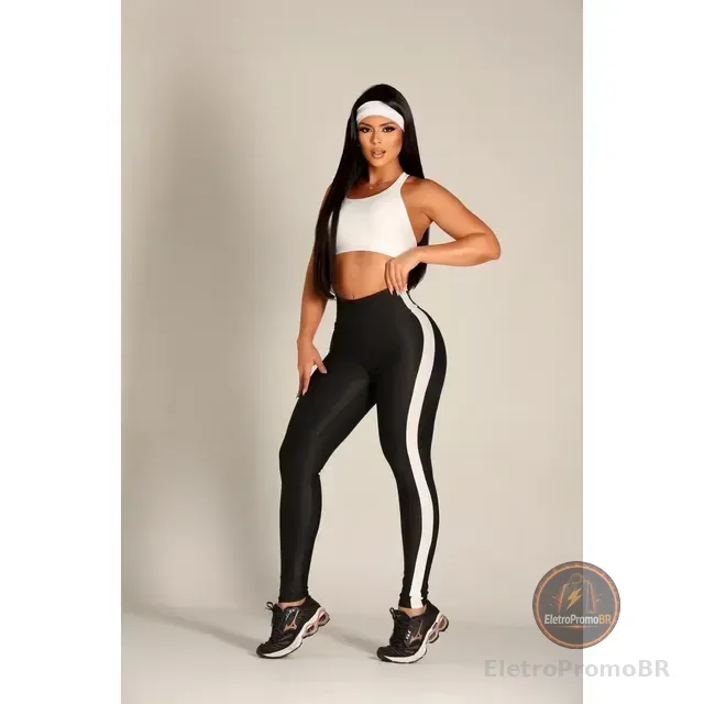 Conjunto Fitness Zero Transparência Calça Legging + Top