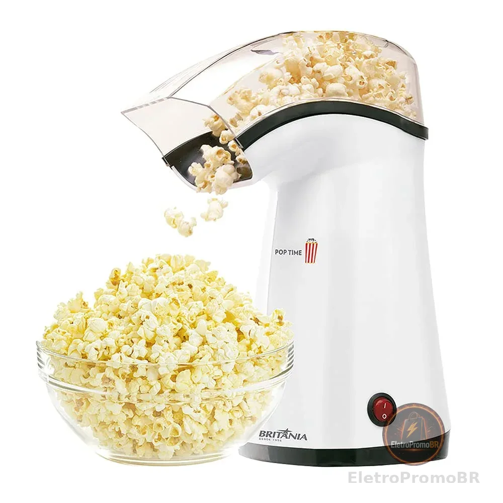 Pipoqueira, Pop Time, Branco, 127V, Britânia