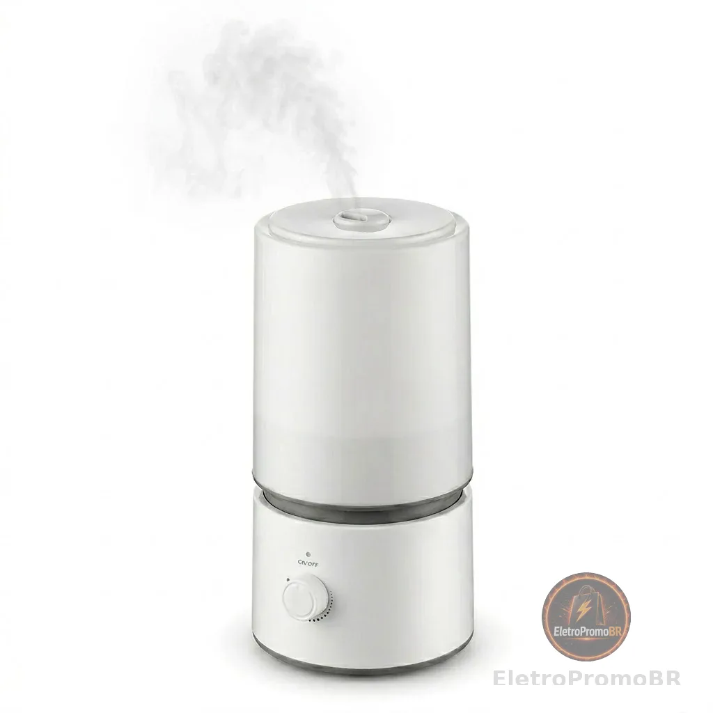 Umidificador Ultrassônico Easy Air 1.8L Branco Multi Saúde - HC620E