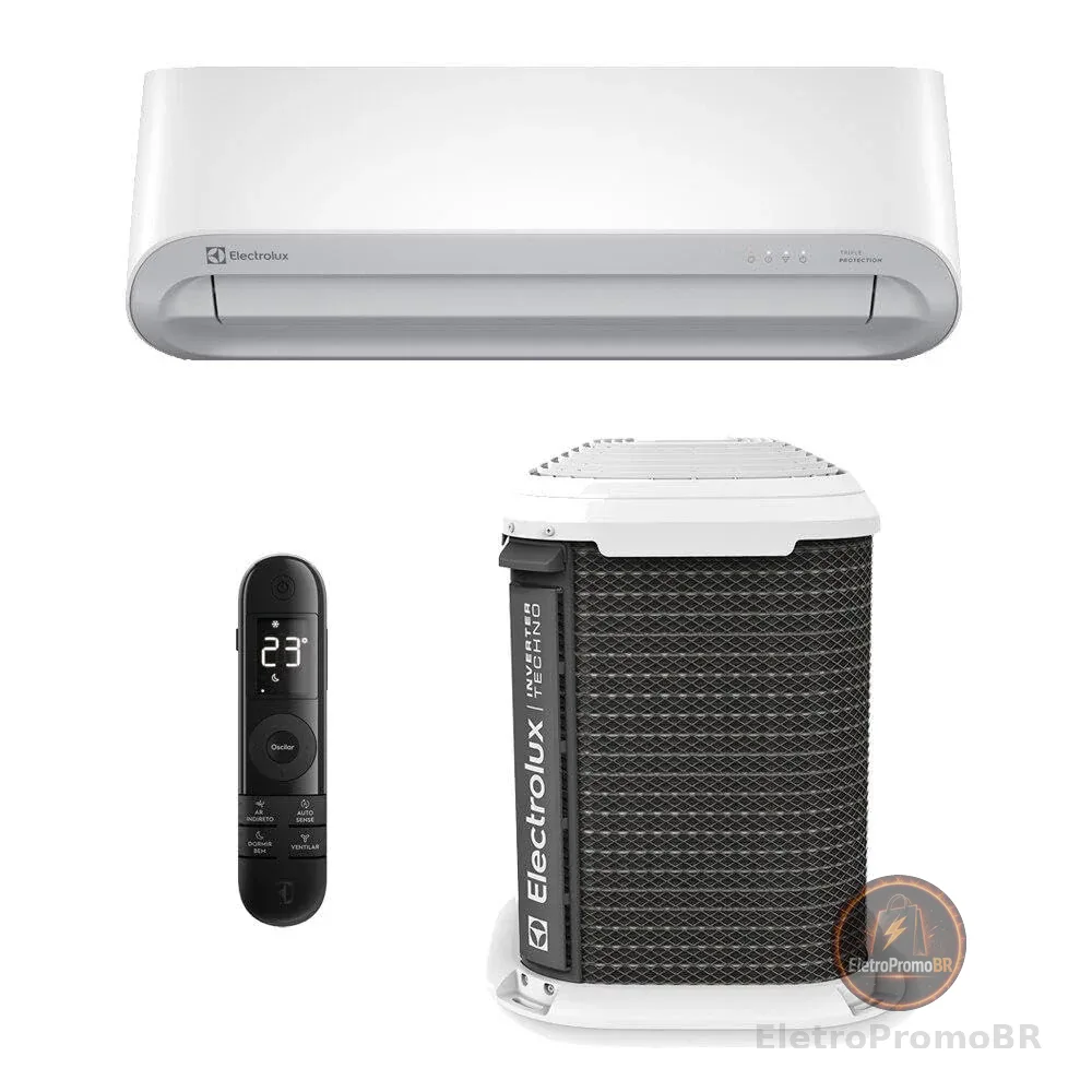 Ar-condicionado Split Inverter 9000 Btus Electrolux Color Adapt com Wi-fi Só Frio Yi09f/ye09f 220v