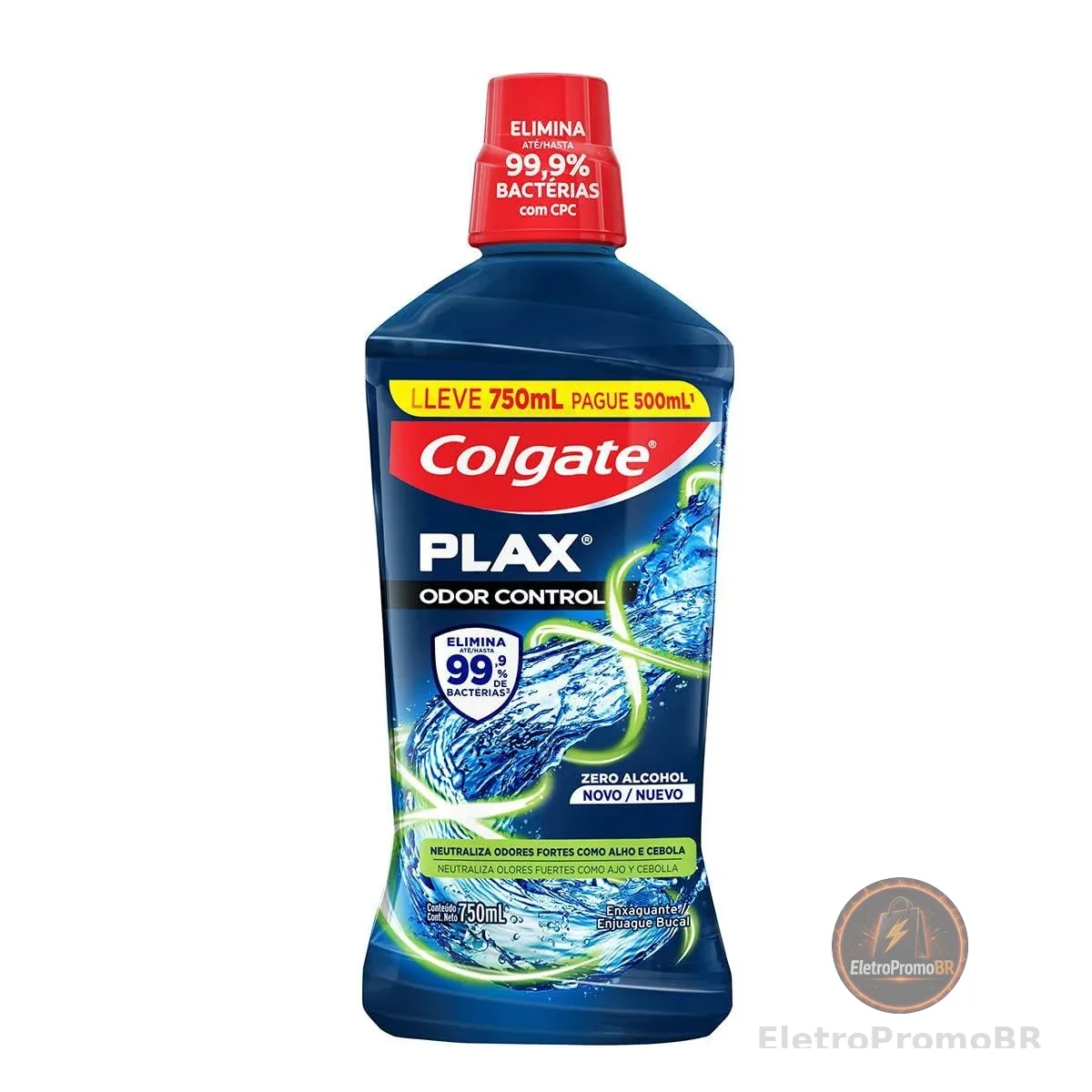 Enxaguante Bucal Colgate Plax Odor Control 750m