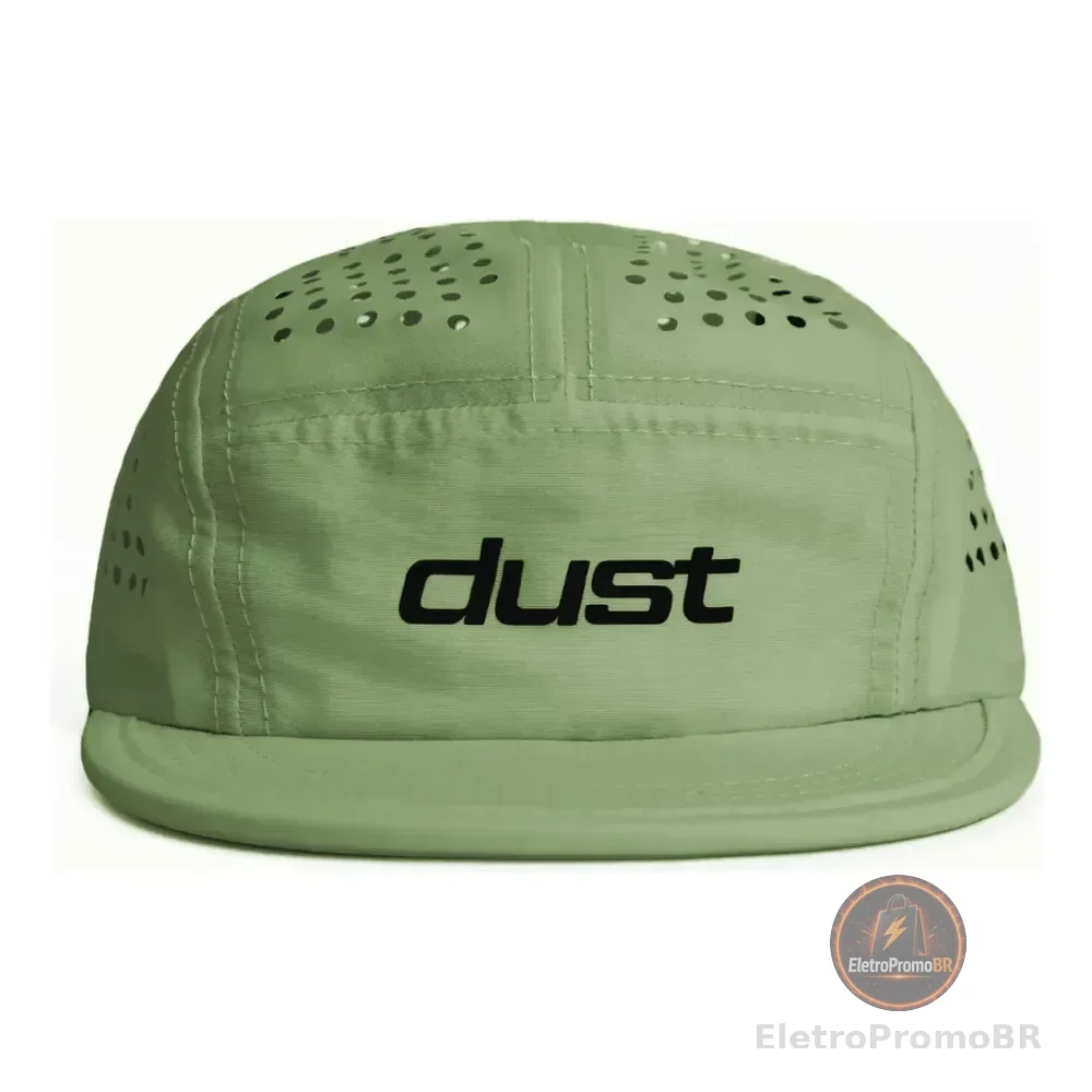 Boné Five Panel Performance Airtech Pistache 100% Nylon Dust Pistache Un Lisa