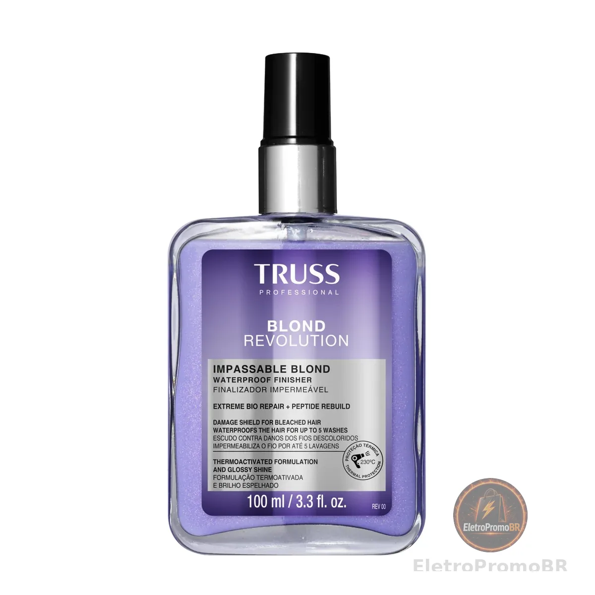 Truss Blond Revolution Impassable | Finalizador Impermeável para Cabelos Loiros | 100ml