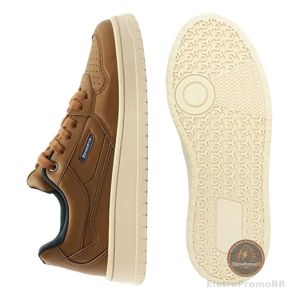 Tênis Masculino Reserva Go R75559003 Marrom Lisa 41