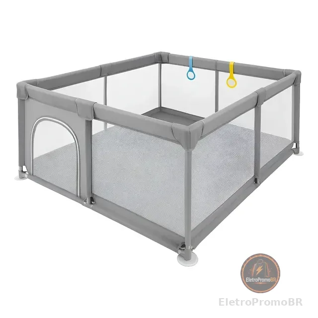 Cercadinho Para Bebê Infantil Chiqueirinho 127x127cm Pipdip