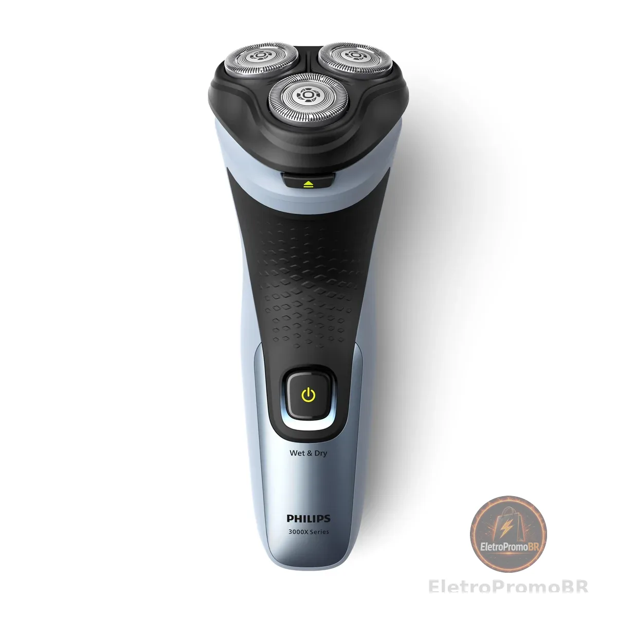Philips Barbeador Elétrico Masculino, Uso Seco e Molhado, Cabeças flexíveis 3D, com Aparador Retrátil, Carregamento Rápido - X3063/03