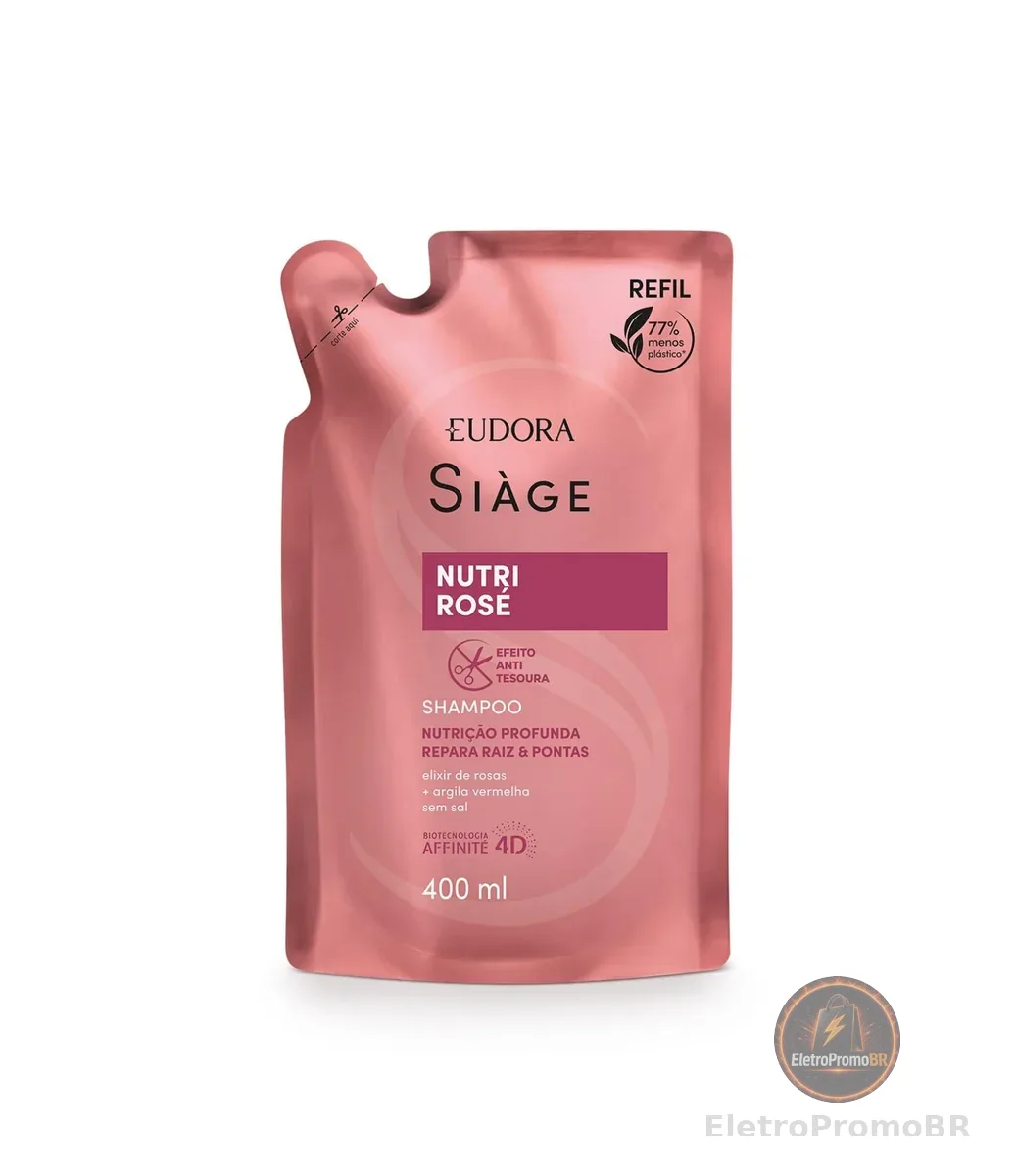 Eudora - Refil Shampoo Siàge Nutri Rosé