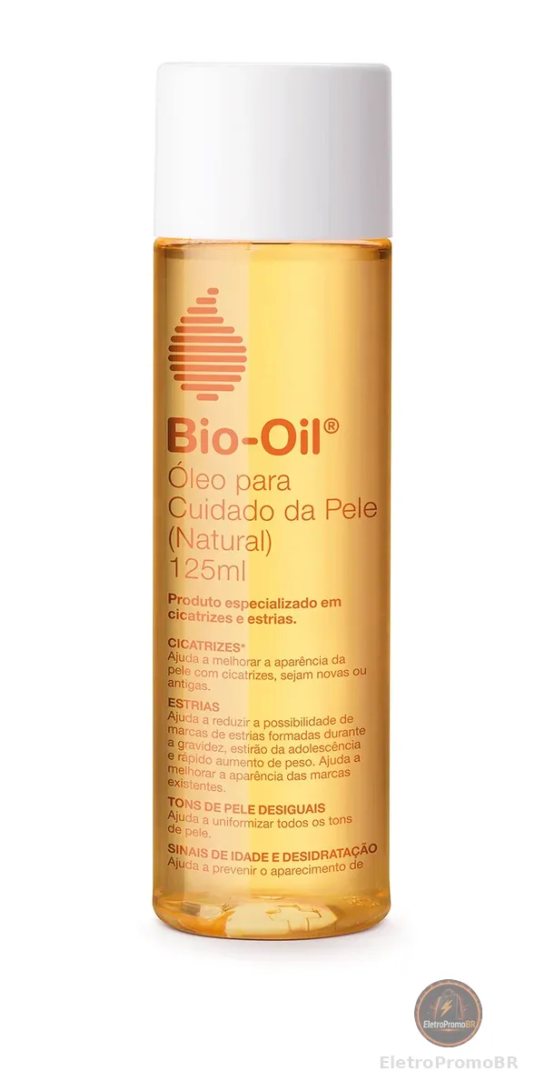 BIO OIL ÓLEO PARA CUIDADO DA PELE - NATURAL 125ML