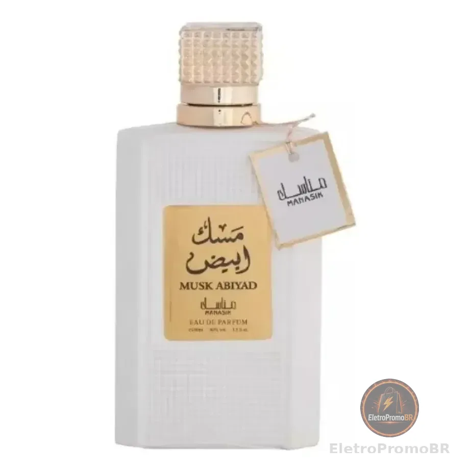 Perfume Manasik Musk Abiyad 100ml Eau De Parfum - Compartilhável