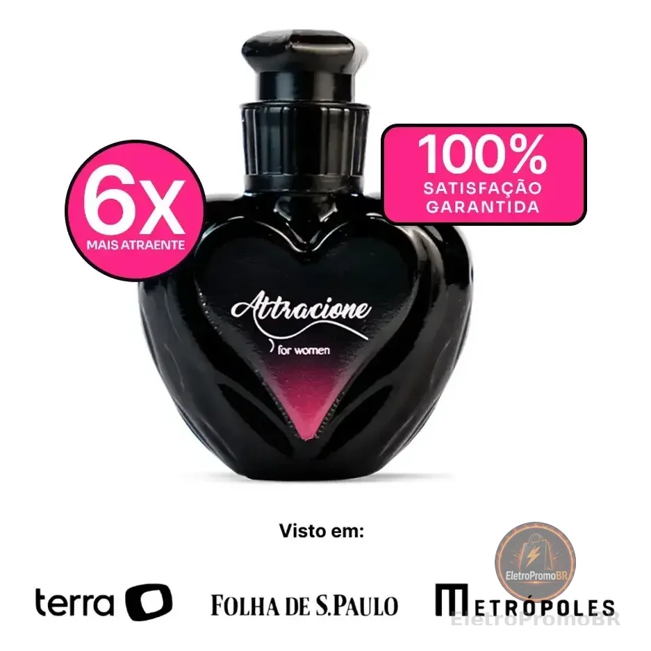 Perfume Attracione Feminino By Attracione Woman Mulher Sensual