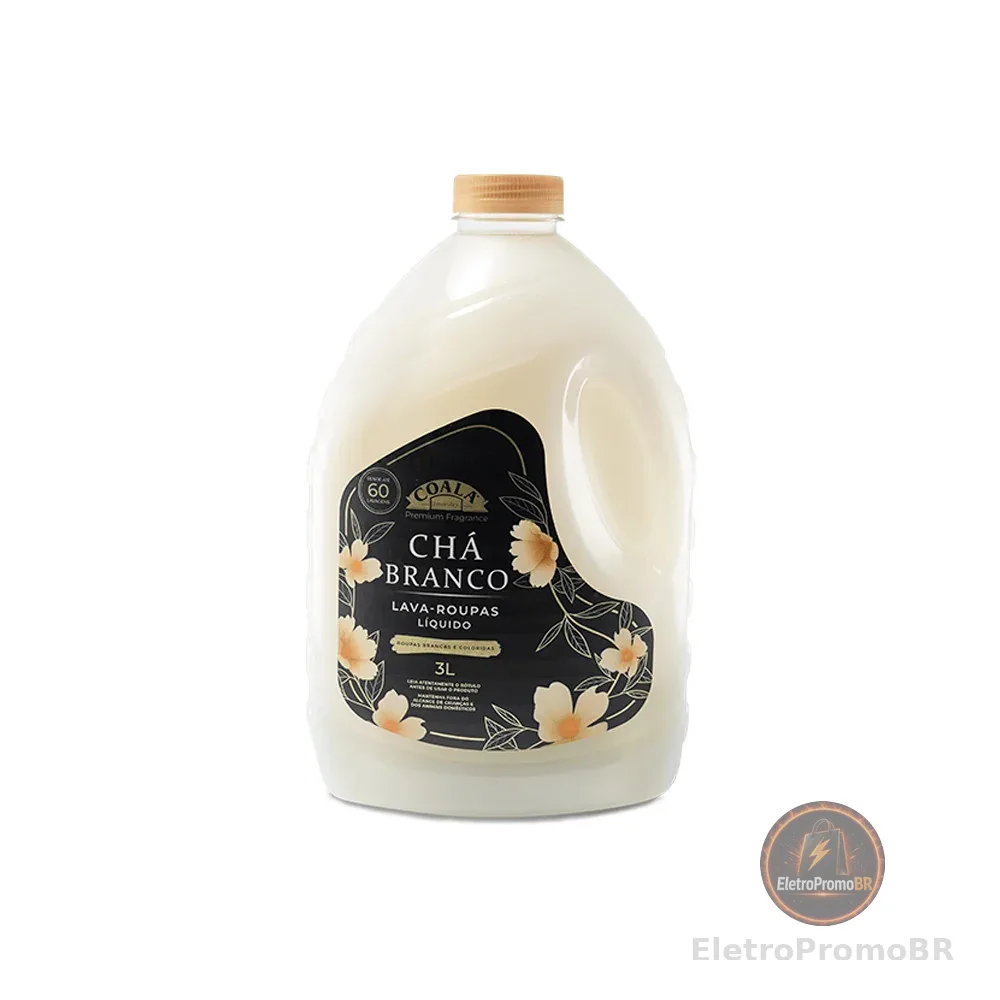 Lava-Roupas Líquido Coala Laundry - Chá Branco 3L