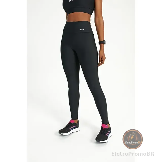 Legging Feminina Fitness Darkness Preta