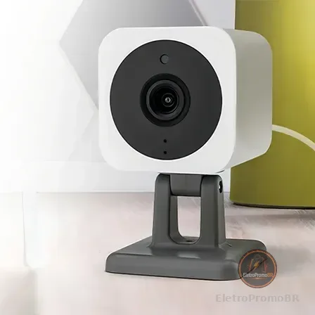 Câmera De Segurança Wi-fi Positivo Smart Full Hd Visão Noturna E Áudio Bidirecional Branco