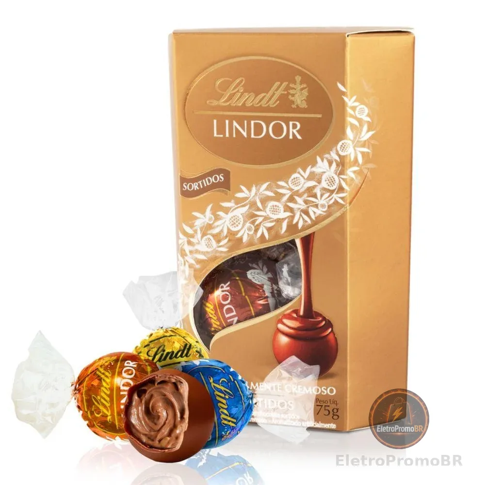 Caixa de Bombons Lindt Lindor Sortidos 75g