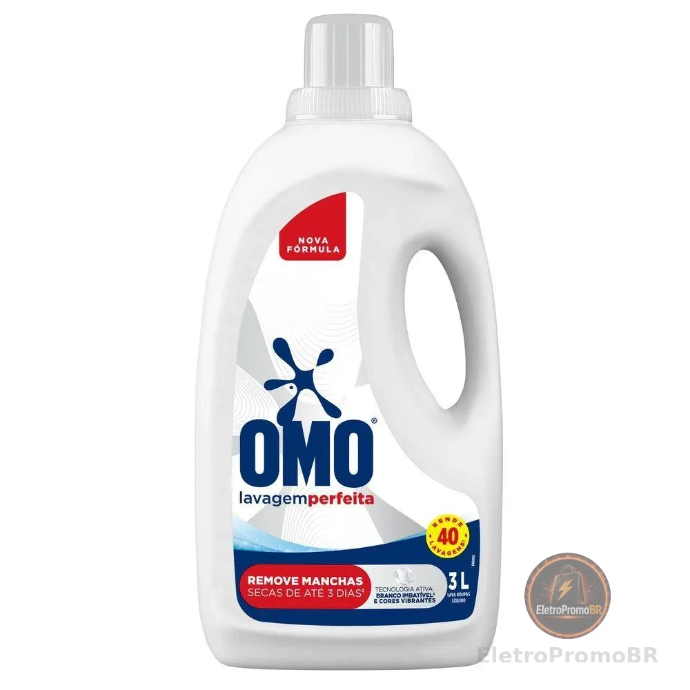 Sabão Líquido Omo Lavagem Perfeita 3L