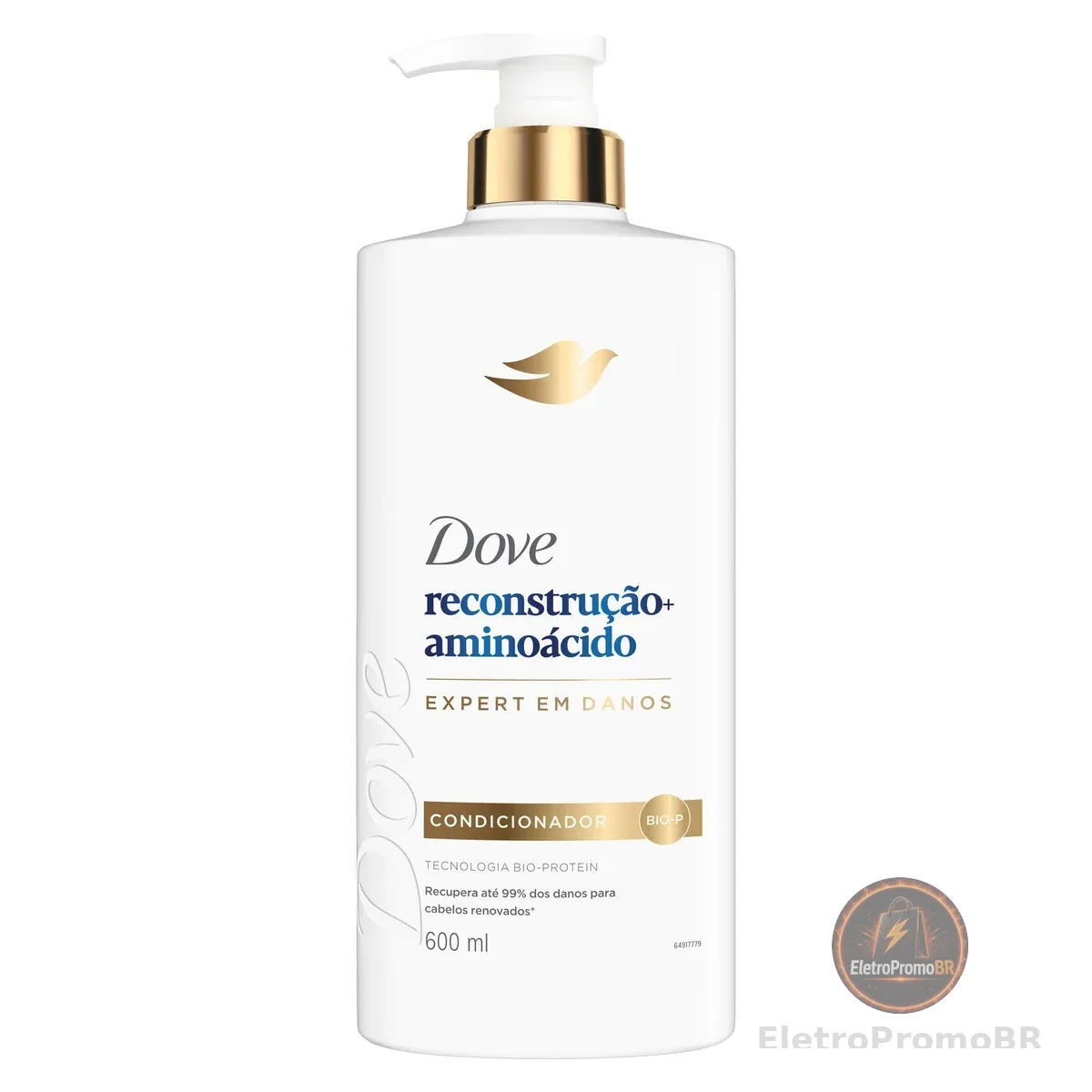 Dove Condicionador Reconstrução + Aminoácido 600ml Pump