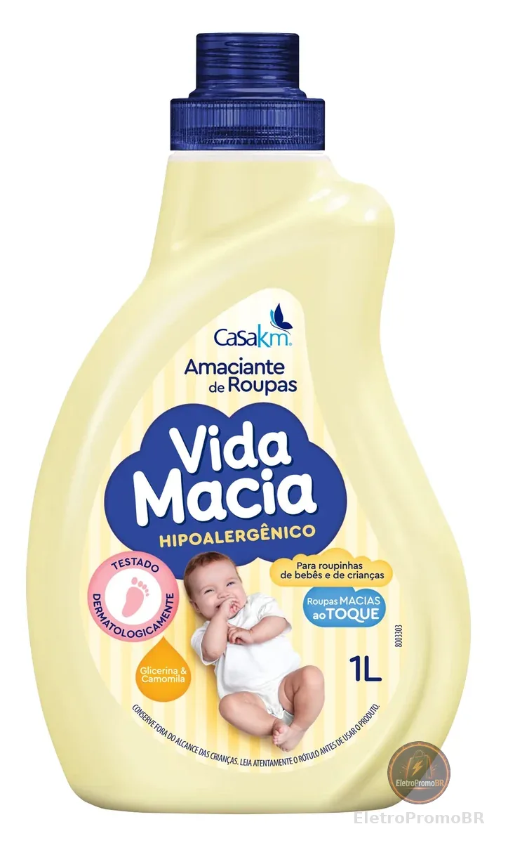 Vida Macia Amaciante Glicerina & Camomila 1L
