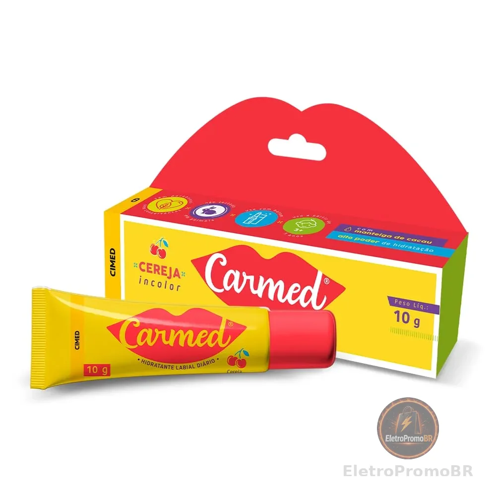 Carmed Cereja Hidratante Labial 10g