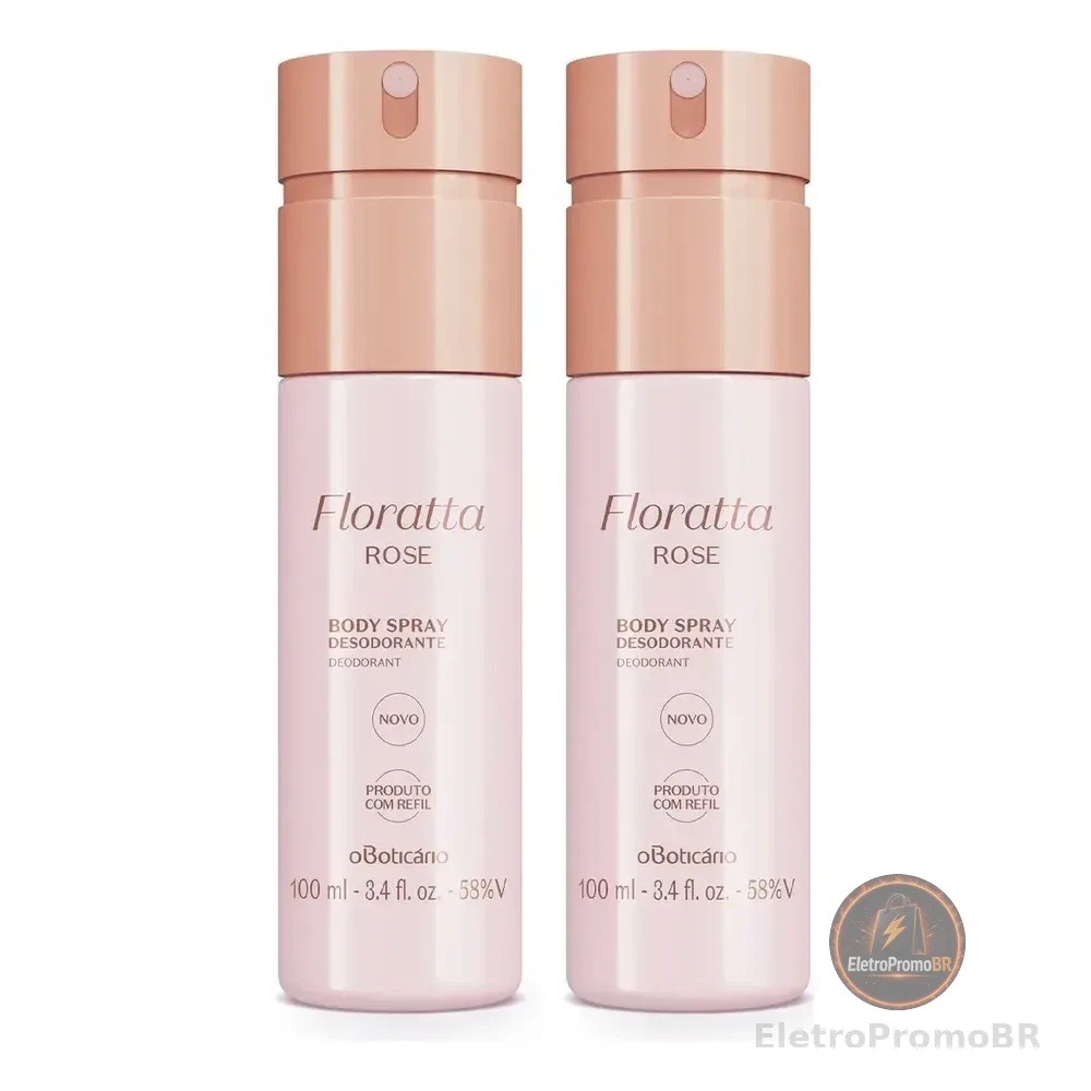 Floratta Rose: Body Spray 2x100ml