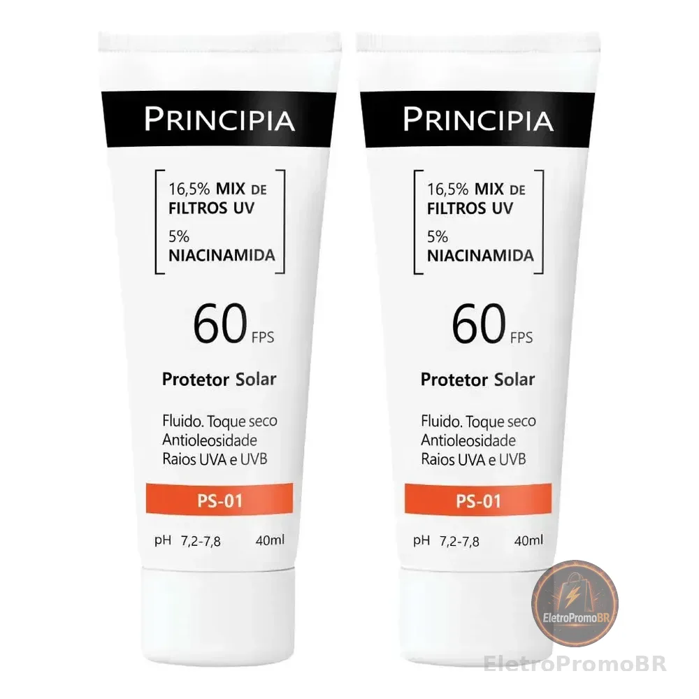 Principia Kit Protetor Solar Facial Ps-01 Fps60