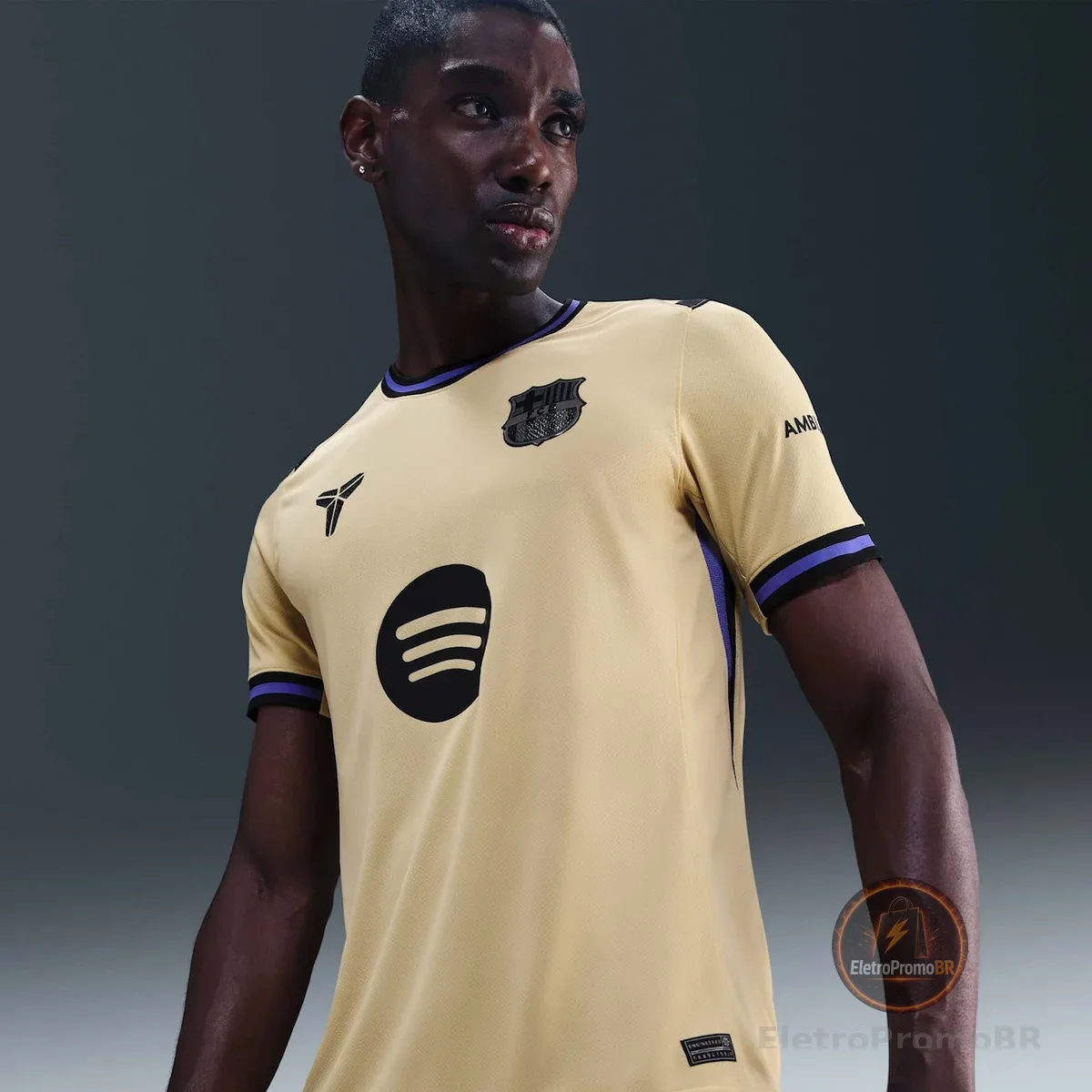 Camisa Barcelona Nike Kobe II 2025/26 Torcedor Pro Masculina