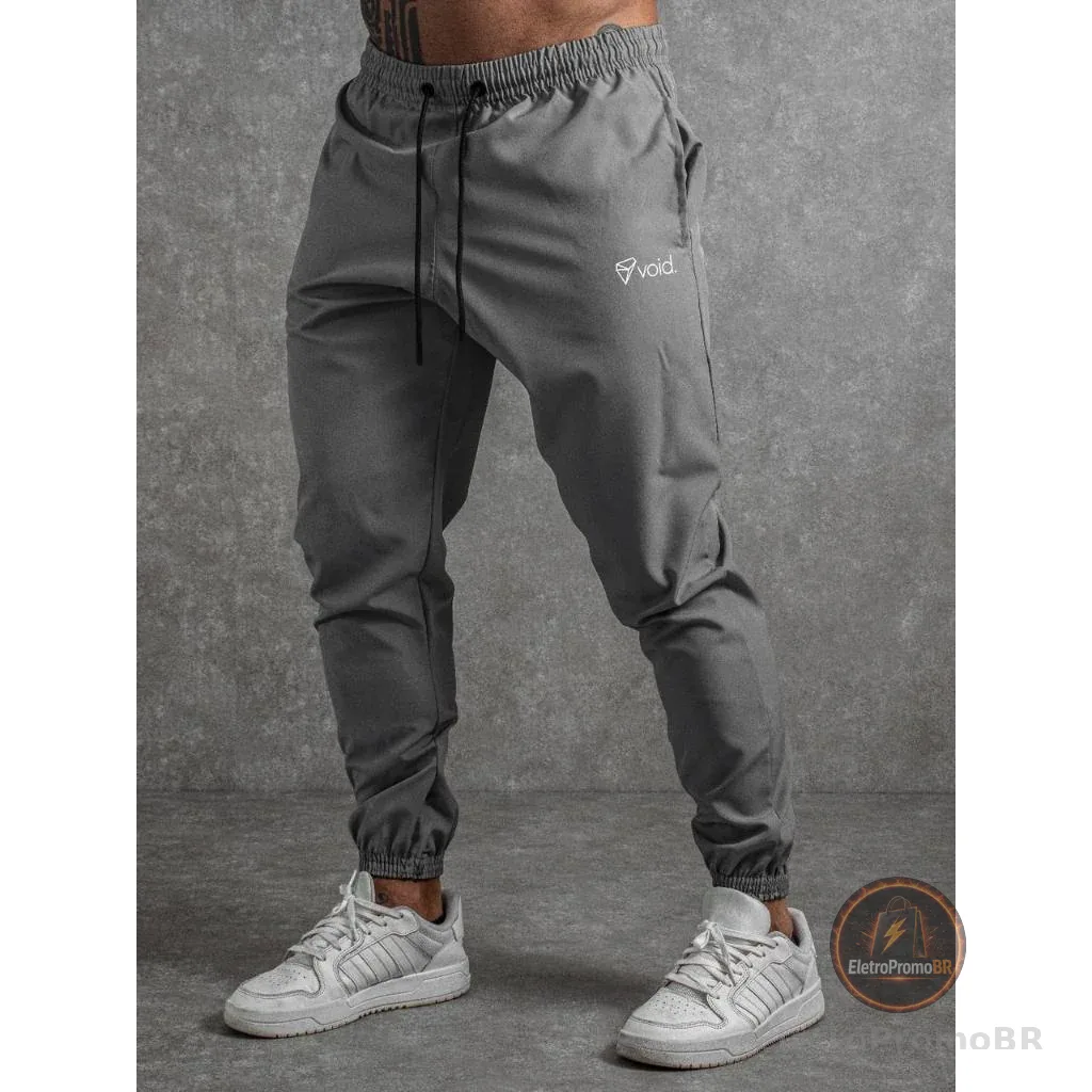 Calça Jogger Tactel com Elastano para Treino Esportiva Masculina