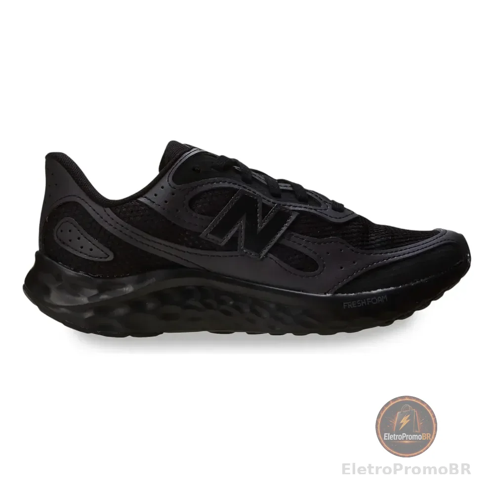 Tênis Masculino Fresh Foam Arishiv4 New Balance Preto Lisa 39 Br