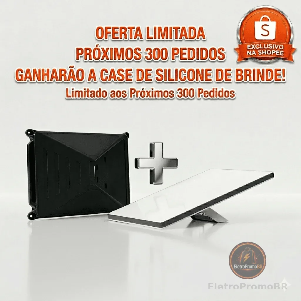 Antena Starlink Mini Internet via Satélite *Oficial* Portátil + CASE EXCLUSIVO SHOPEE