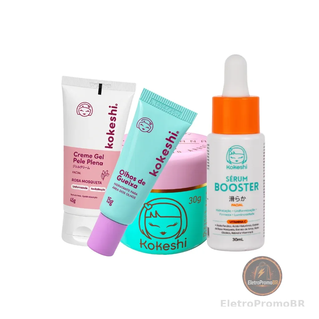 Kit Rejuvenescimento Diurno + Pele de Porcelana Kokeshi