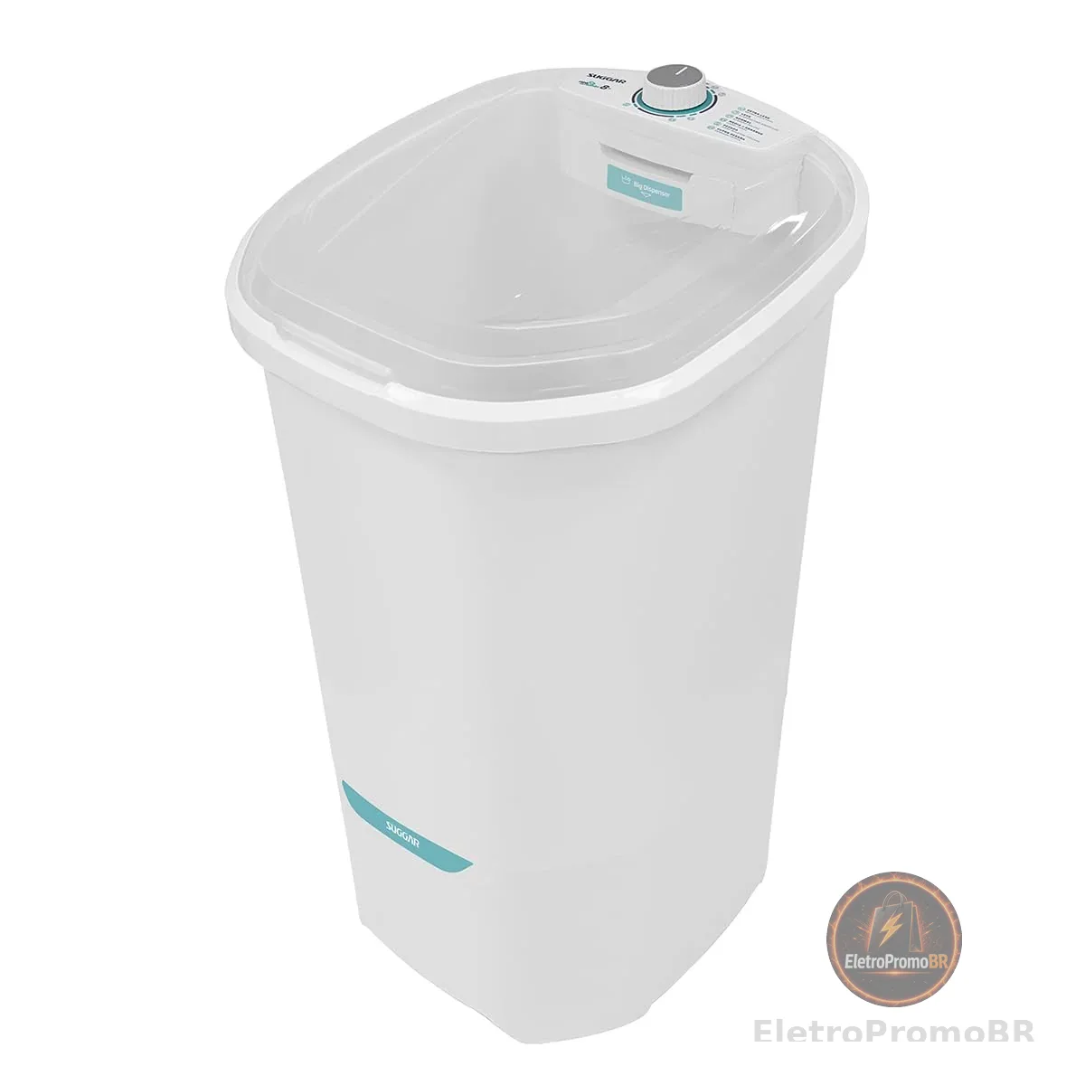 SUGGAR LAVADORA DE ROUPAS NEO TURBILHÃO 8KG 110V BRANCA LE8001BR