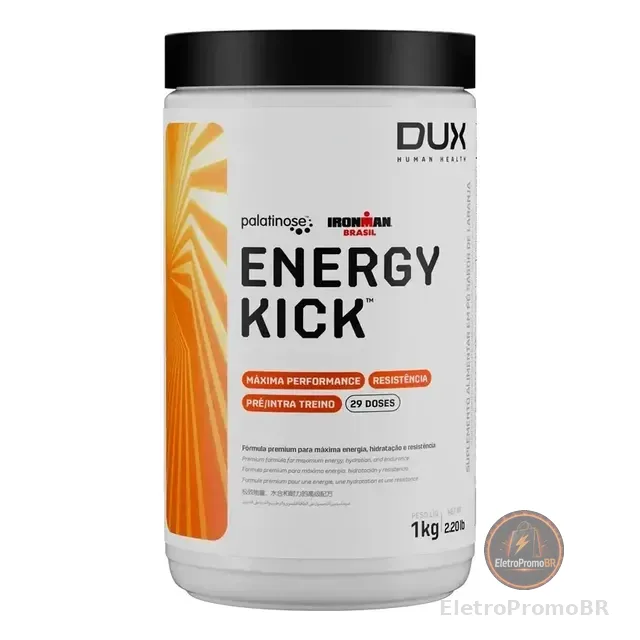 Energy Kick Sem Cafeína 1kg - Dux Human Health