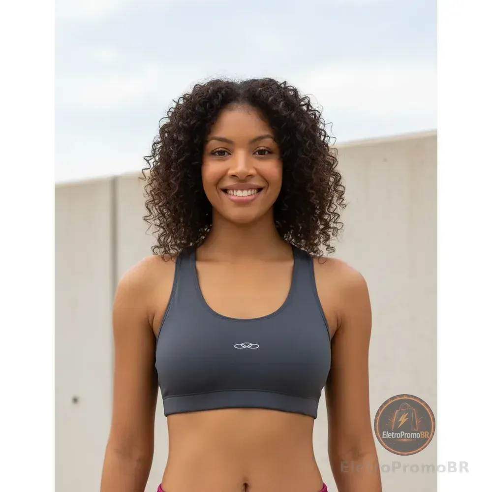 Top Fitness De Academia Essential Obwst24163 - Olympikus Marinho G