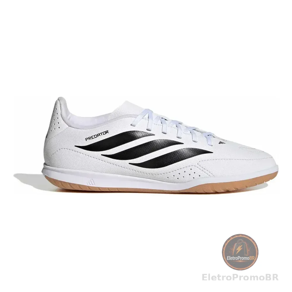 Chuteira Futsal Infantil Predator Essentials 26.5 adidas Branco 33 Br